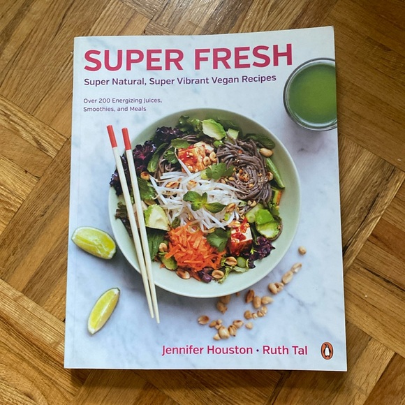 Super Fresh vegan Cookbook Fresh Restourant Cookbook , Houston and Tal Paperback - Picture 1 of 13
